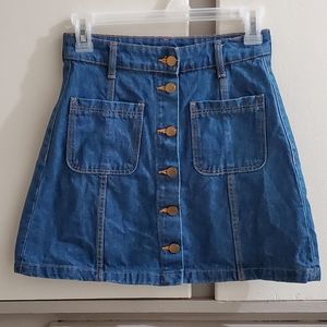 DIVIDED Denim Skirt
